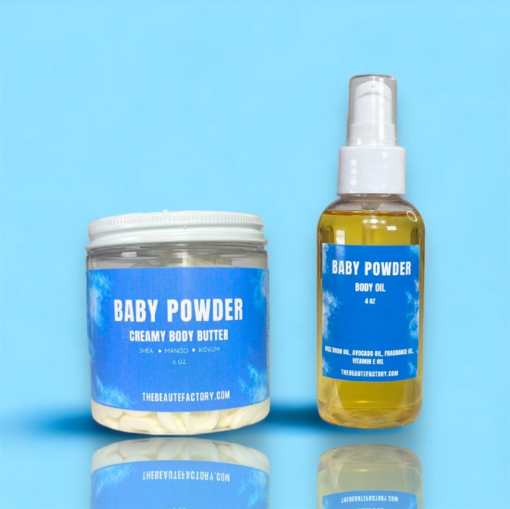 Baby Powder Hair & Body Oil - BGLH Marketplace