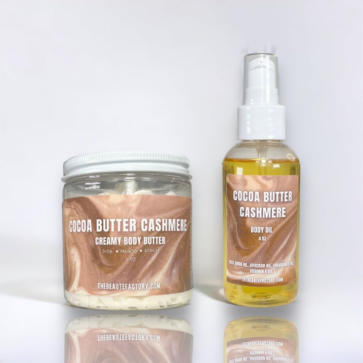 Cocoa Butter + Cashmere Body Oil
