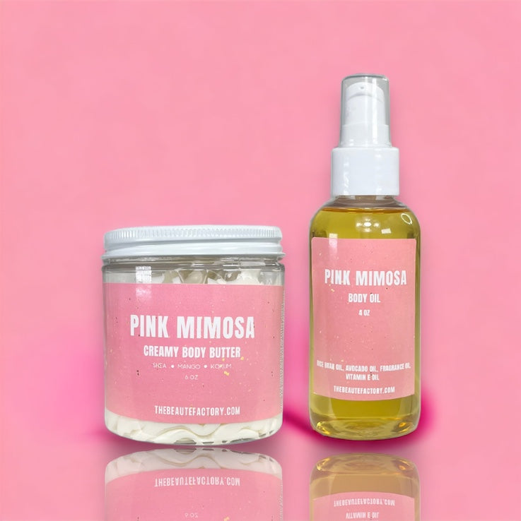 Pink Mimosa Whipped Body Butter Kit - Crafter's Choice