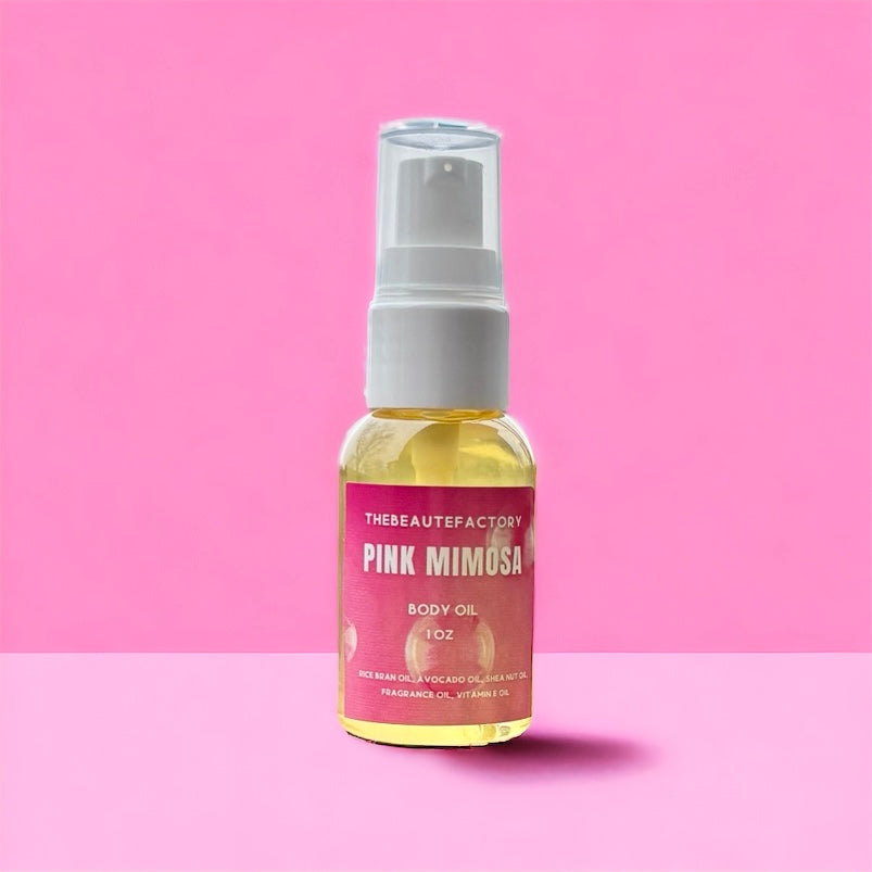 Pink Mimosa Mini Body Oil