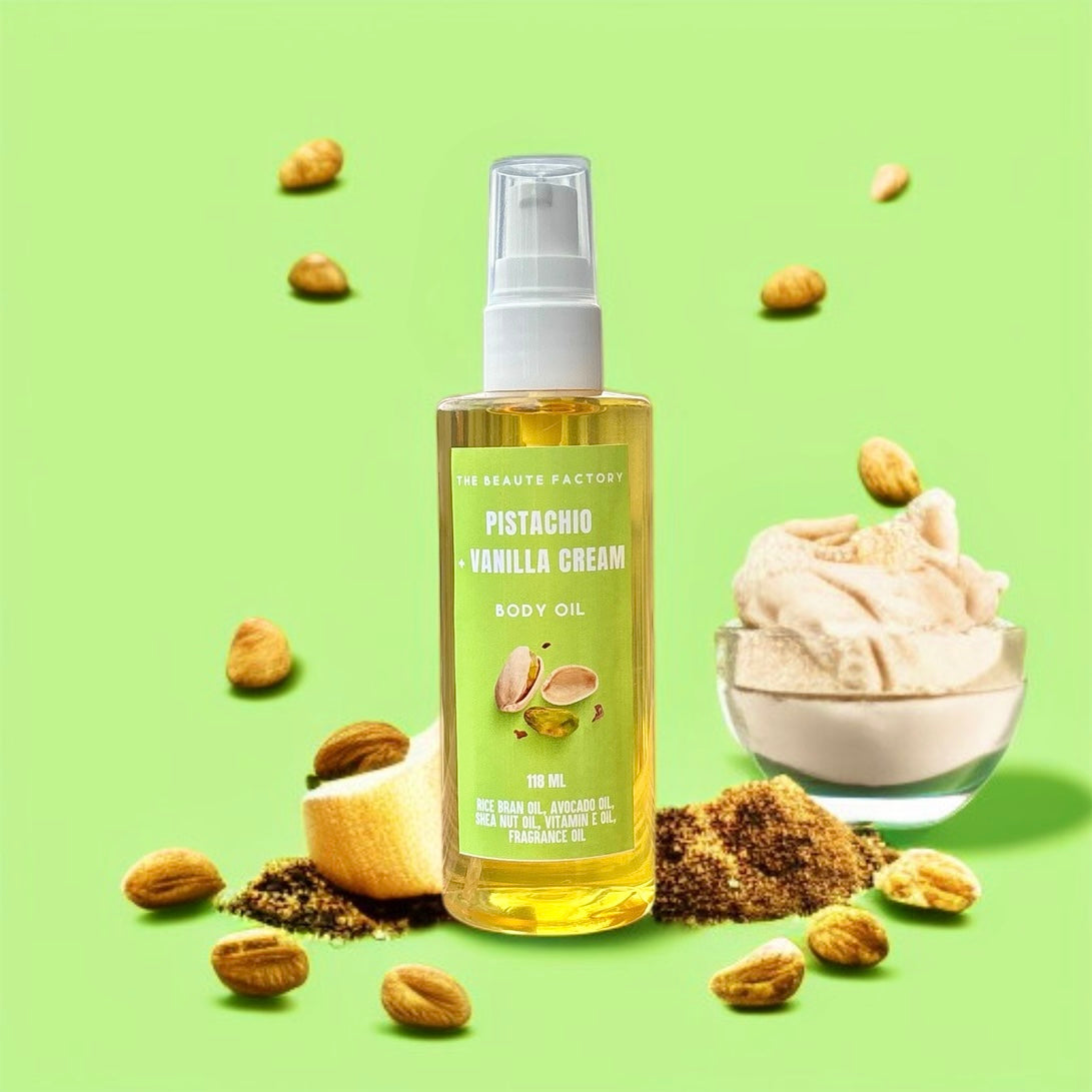 Pistachio & Vanilla Cream Body Oil