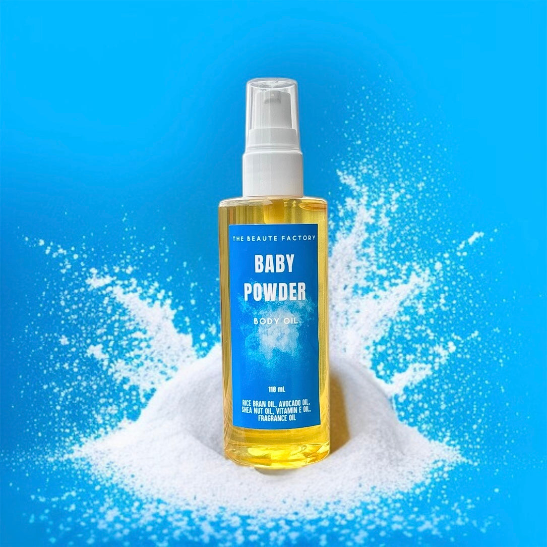 Baby Powder Body Oil