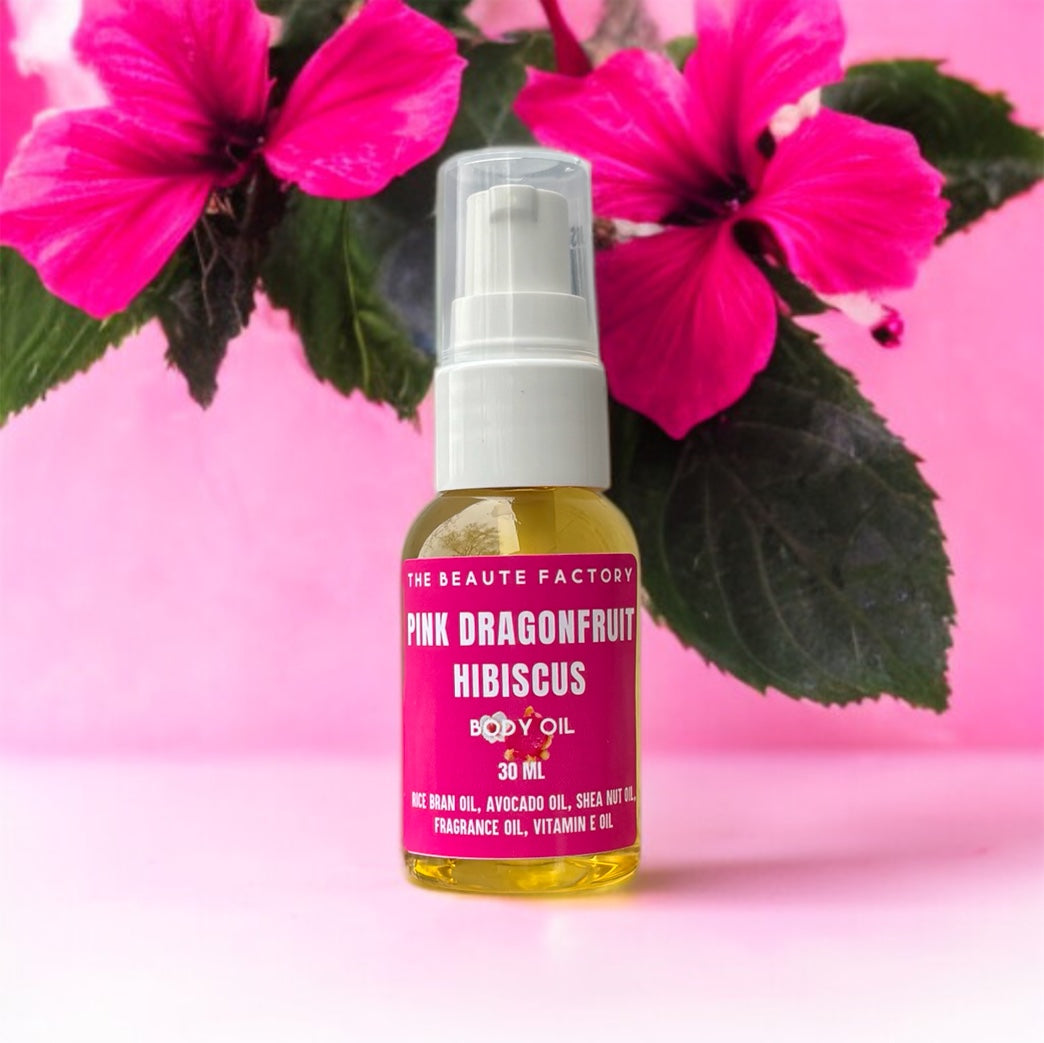 Pink Dragonfruit + Hibiscus Mini Body Oil