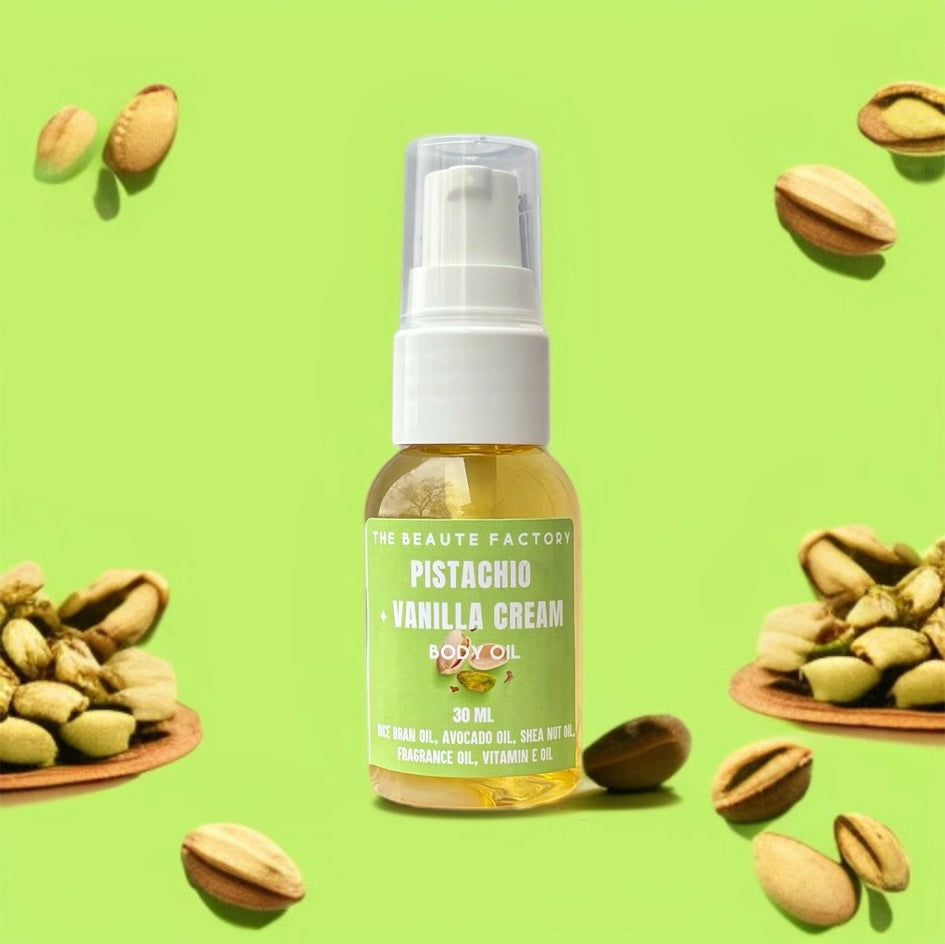 Pistachio & Vanilla Cream Mini Body Oil