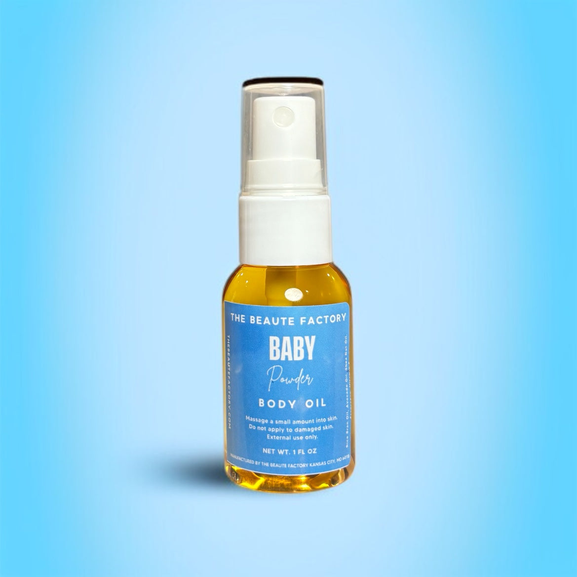 Baby Powder Body Oil