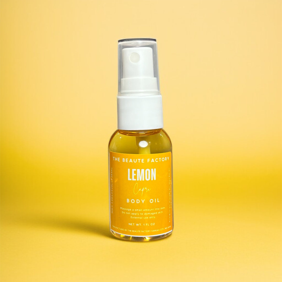 Lemon Capri Body Oil