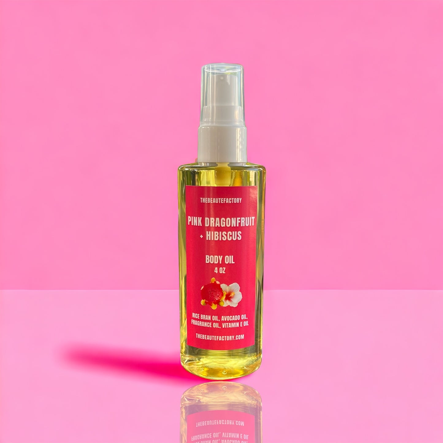 Pink Dragonfruit & Hibiscus Body Oil