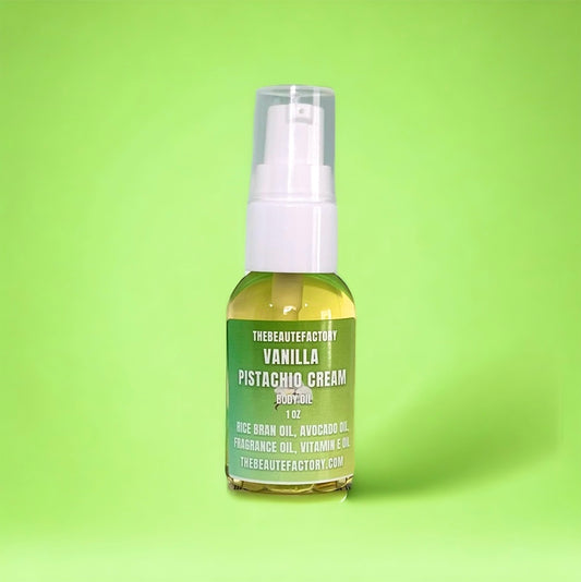 Vanilla & Pistachio Cream Mini Body Oil