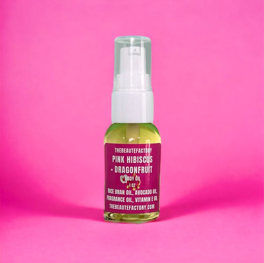 Pink Dragonfruit + Hibiscus Mini Body Oil