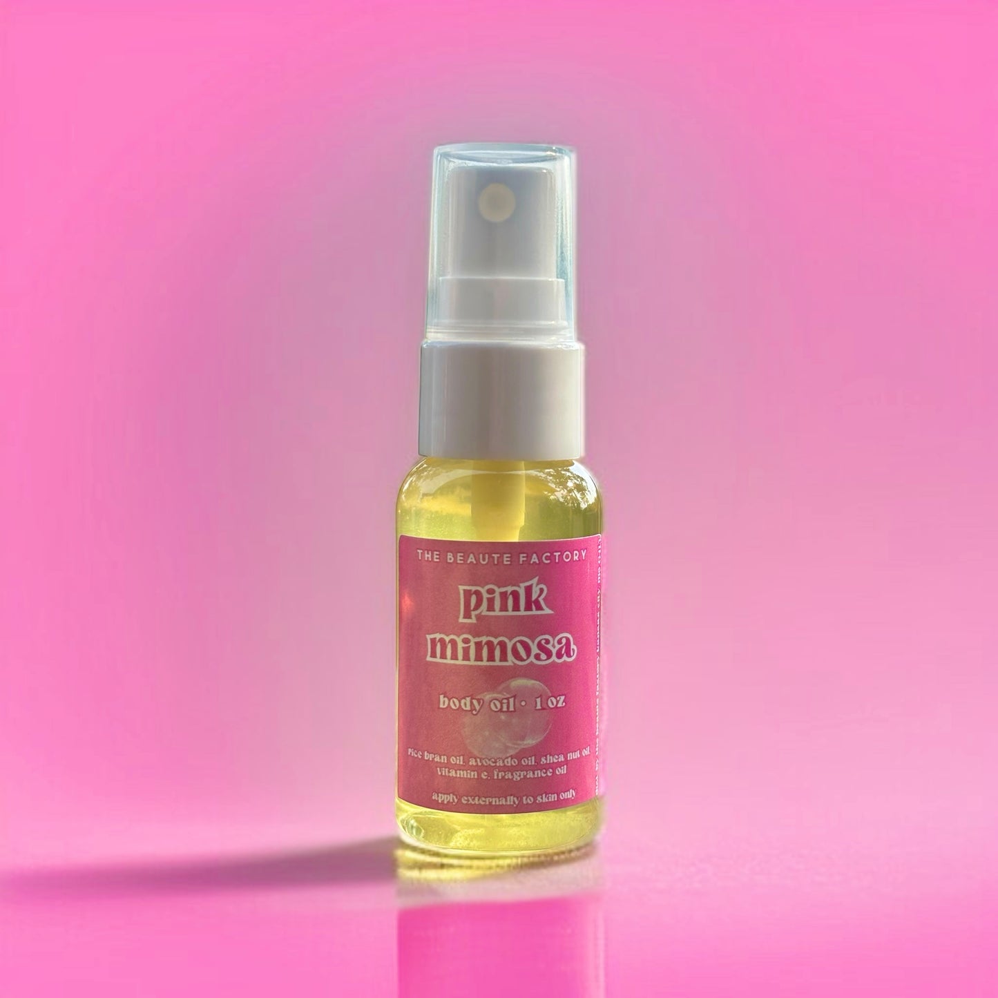 Pink Mimosa Mini Body Oil