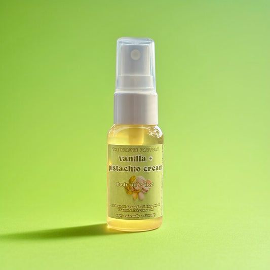 Pistachio & Vanilla Cream Mini Body Oil