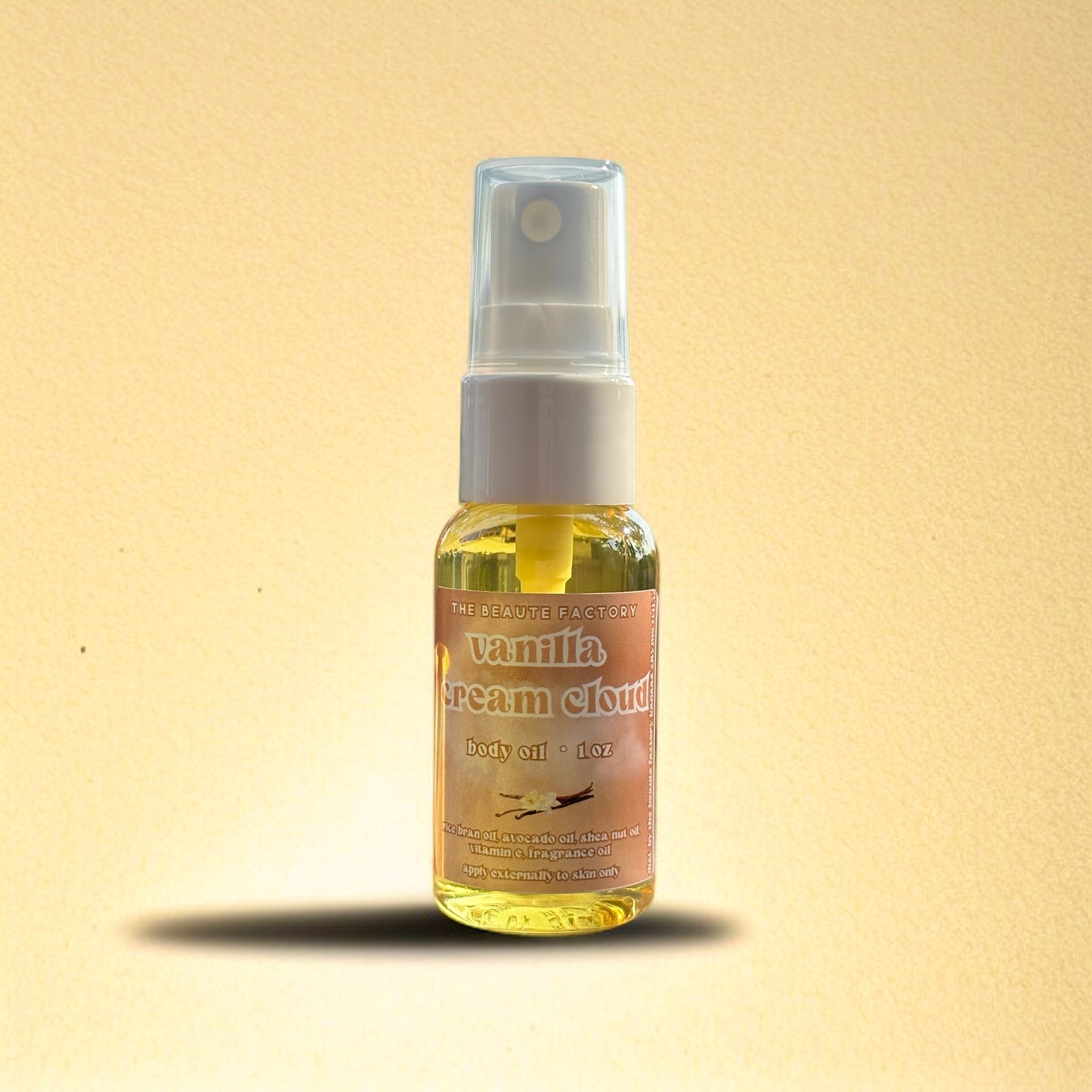 Vanilla Cream Cloud Mini Body Oil