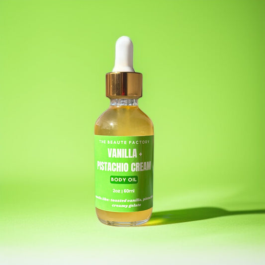 Pistachio & Vanilla Cream Body Oil