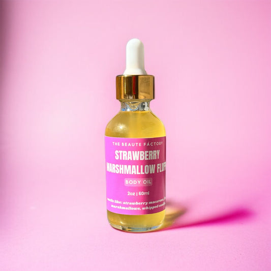 Strawberry Marshmallow Fluff Body Oil