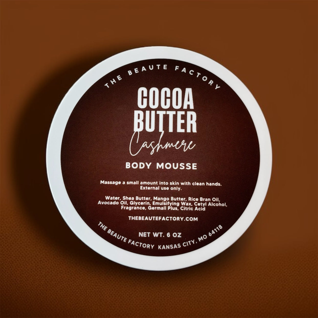 Cocoa Butter Cashmere Body Mousse