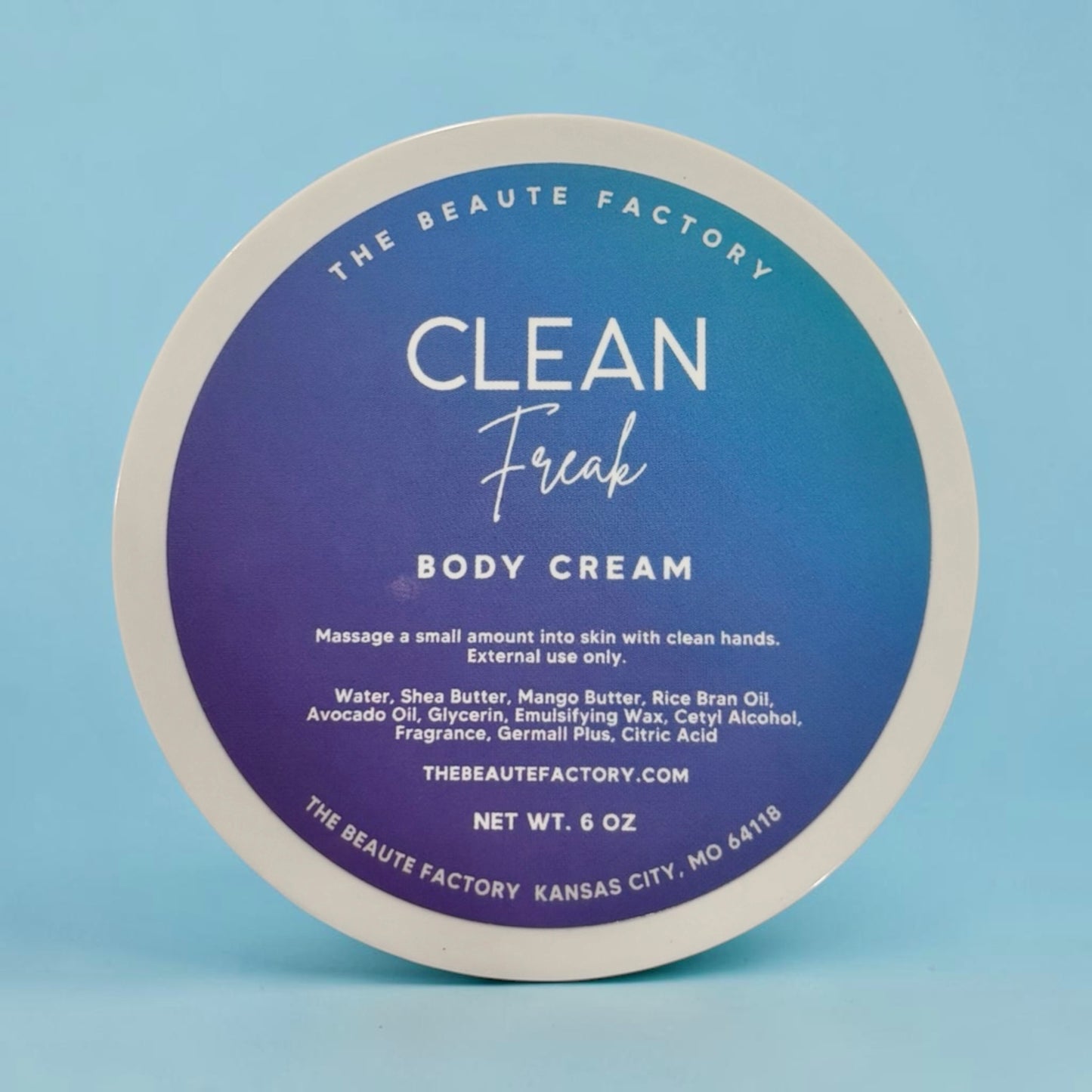 Clean Freak Body Cream