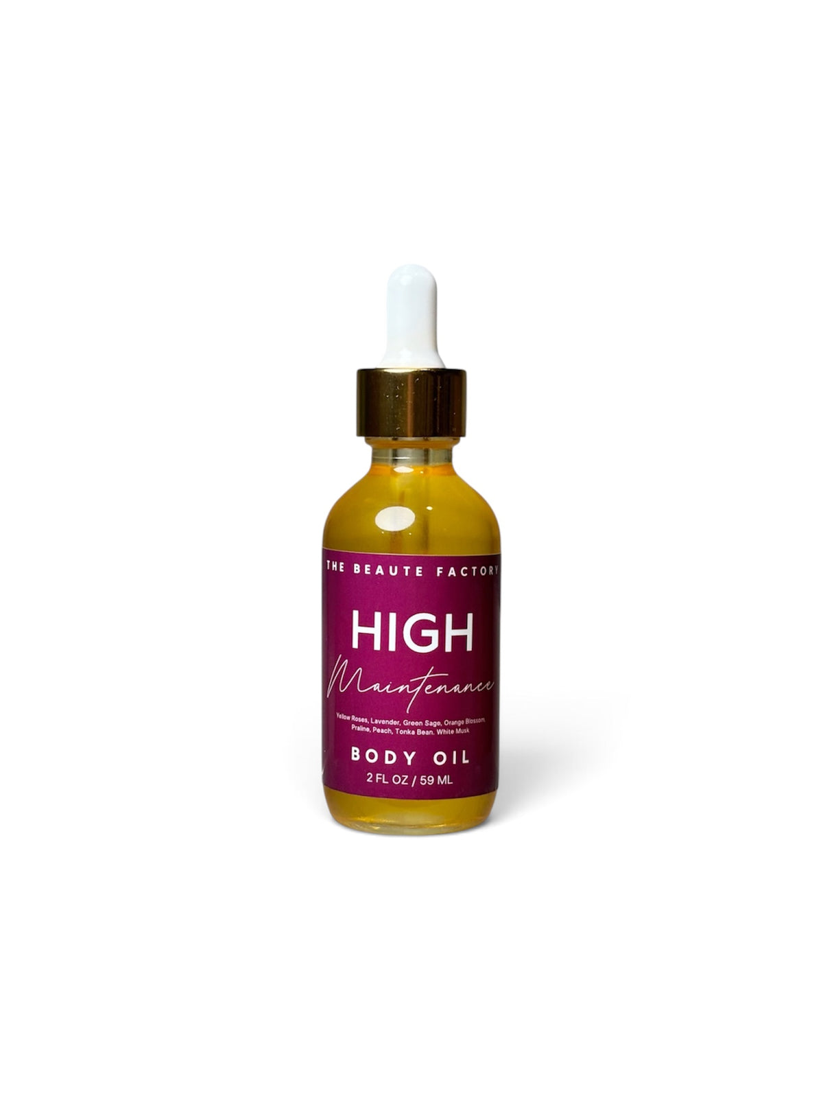 High Maintenance Body Oil