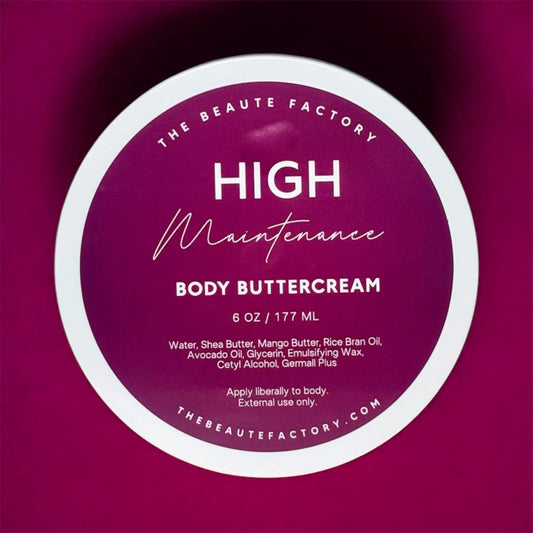 High Maintenance Body Cream